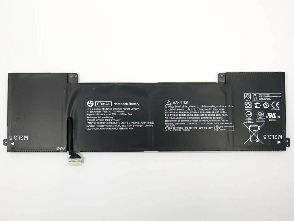 Батарея акумуляторна для ноутбука HP RR04 Omen 15 15,2 V 3700 mAh Black (col79010828)