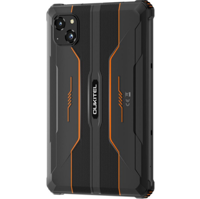 Планшет защищеный Oukitel RT3pro 8" HD 4GB/128 GB G81 5150 mAh 16+8 Мп IP69K LTE Black/Orange (RT3pro_Orange) - фото 5 Планшет защищеный Oukitel RT3pro 8" HD 4GB/128 GB G81 5150 mAh 16+8 Мп IP69K LTE Black/Orange (RT3pro_Orange) - фото 5