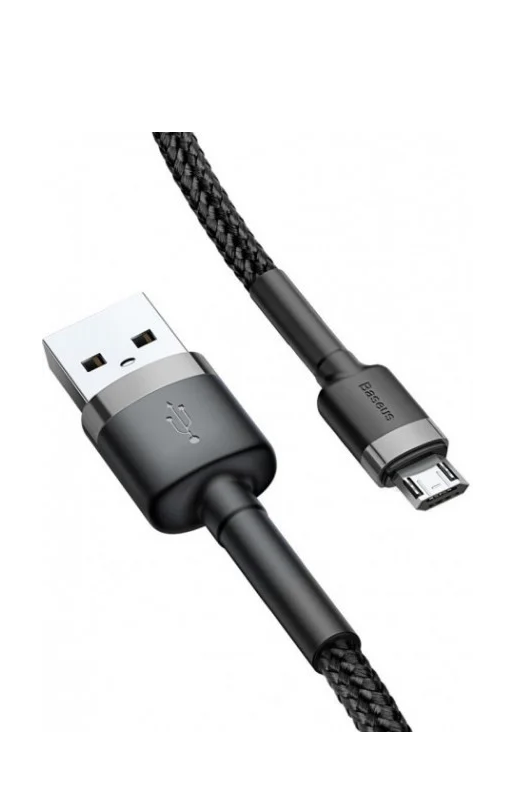 ᐉ Кабель BASEUS CAMKLF-BG1 Cafule USB-micro USB 2,4 A 100 см Черный ...