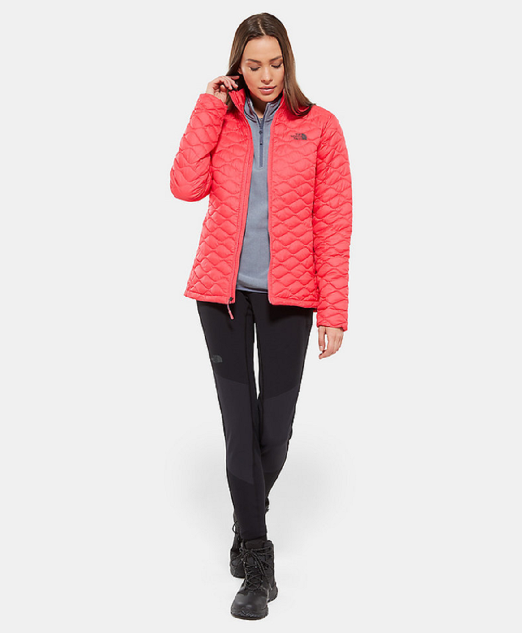 Куртка жіноча The North Face ThermoBall L Rose Red (NF0A3KU3) - фото 4