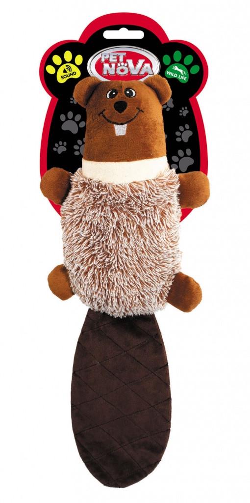 Игрушка для собак Pet Nova Бобёр 47 см (PLU-BEAVER) - фото 2