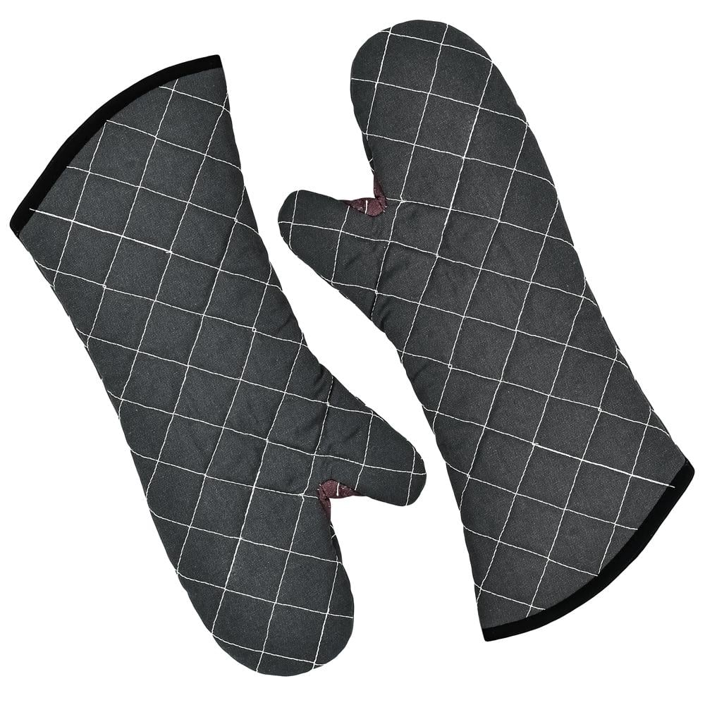 Перчатка-прихватка кухонная Stenson Master Chief 2 шт. 39х14 см Черный (R97377-39)