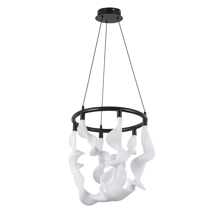 Люстра подвесная светодиодная Levistella LED 7813175 BK Черный 