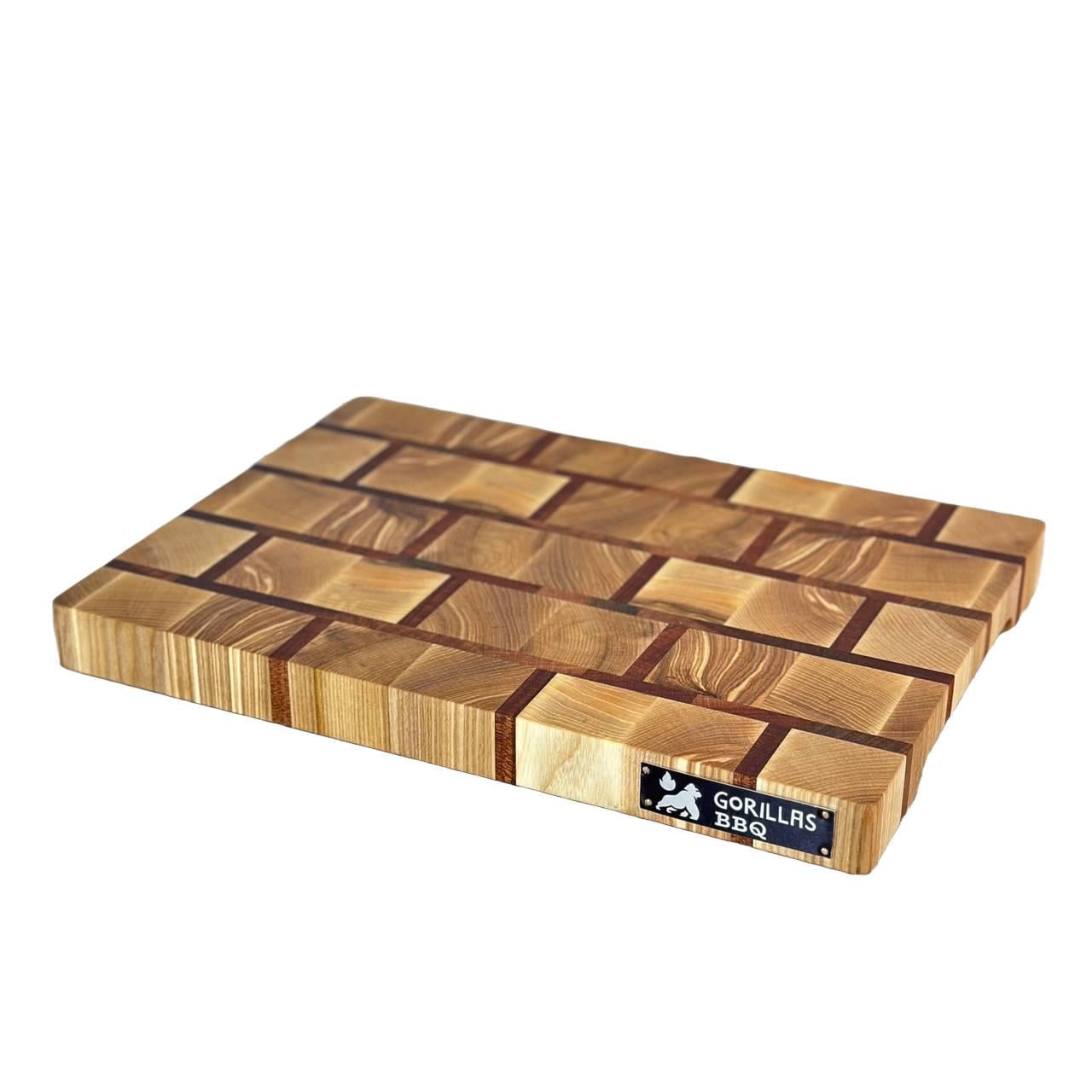 Доска торцевая Gorillas BBQ разделочная деревянная (DS25)