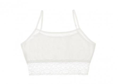 Топ детский с кружевом Donella 597143 152-158 см Белый (67376) Топ детский с кружевом Donella 597143 152-158 см Белый (67376)