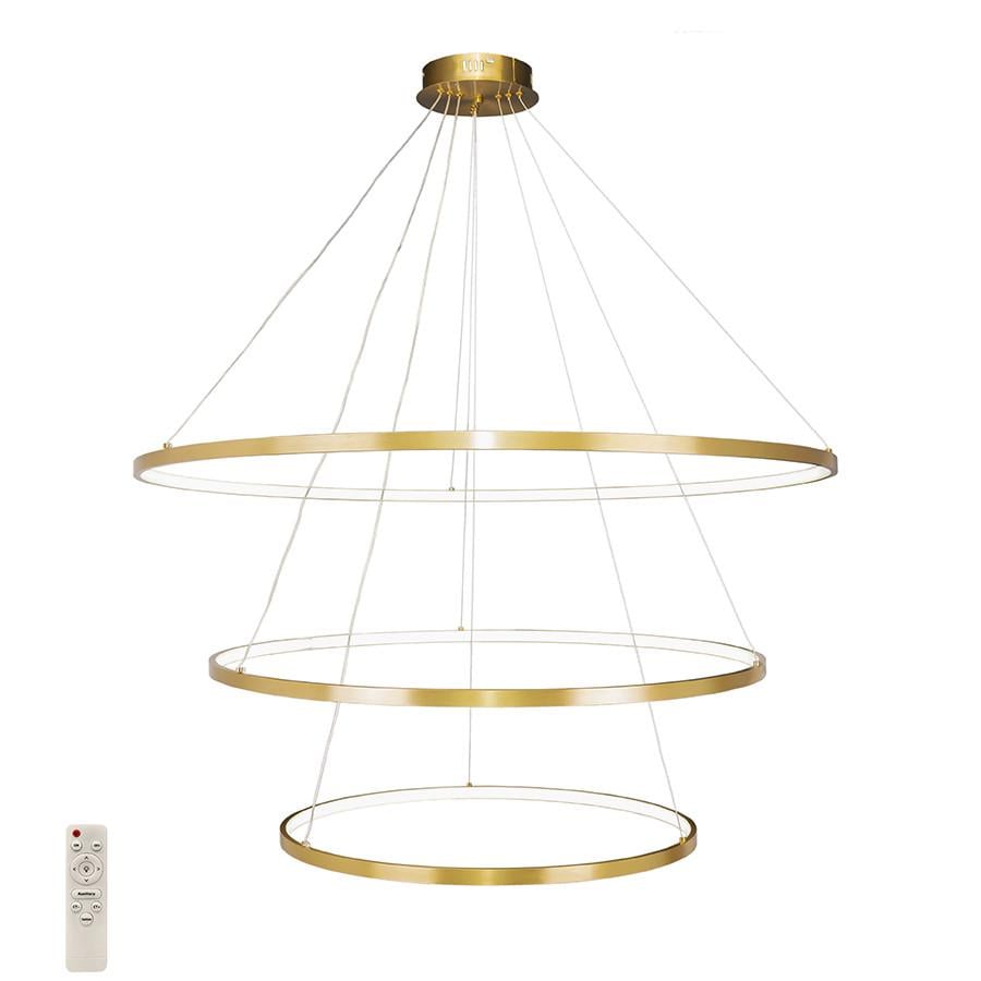 Люстра 7529832-3A LED 600/800/1000 мм Бронзовый (LVS5152)