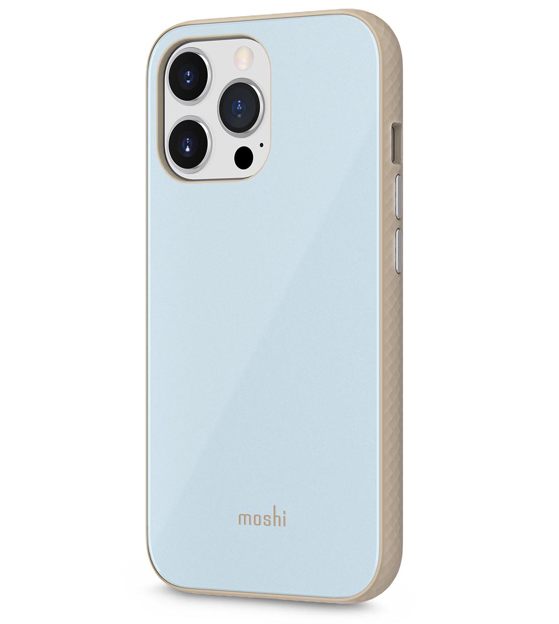 Чохол-накладка Moshi iGlaze Slim Hardshell Case for iPhone 13 Pro, Adriatic Blue (99MO132522)