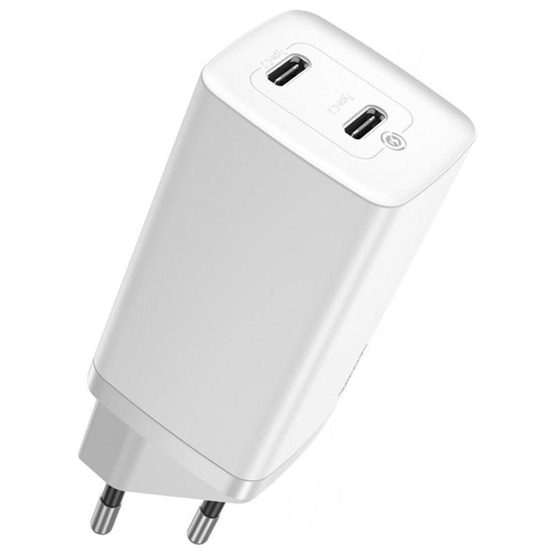 Зарядное устройство Baseus 65W GaN2 PD3.0 Type-C 65 W 3 A White (CCGAN2L-E02) - фото 3