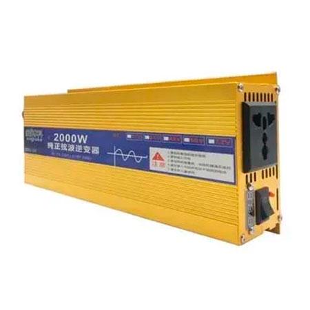 Автомобильный инвертор 2000 ВТ 12-220 В с чистой синусоидой (in2000)