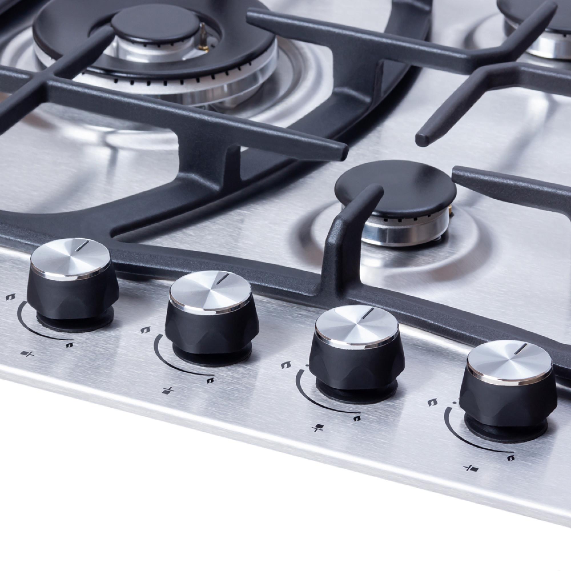 Варильна поверхня газова WEILOR GM W 614 SS - фото 4 Варильна поверхня газова WEILOR GM W 614 SS - фото 4