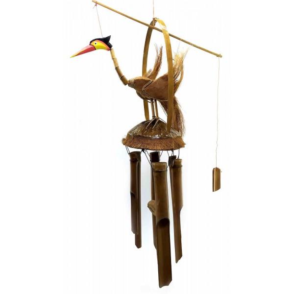 Музыка ветра бамбук Аист (32659)