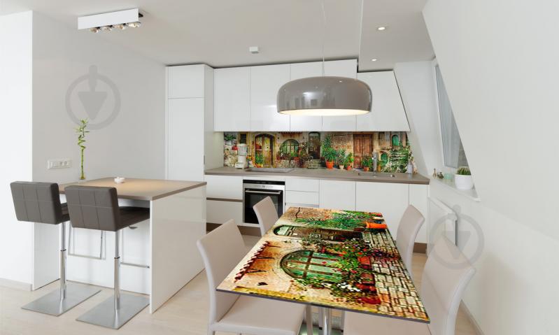 Наклейка виниловая на стол Zatarga «Горшки с Цветами» 600х1200 мм Z180578st Наклейка виниловая на стол Zatarga «Горшки с Цветами» 600х1200 мм Z180578st