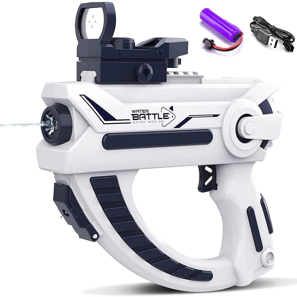 Детский пистолет водяной Electric Water Gun аккумуляторный 3,7V Белый (34641864)