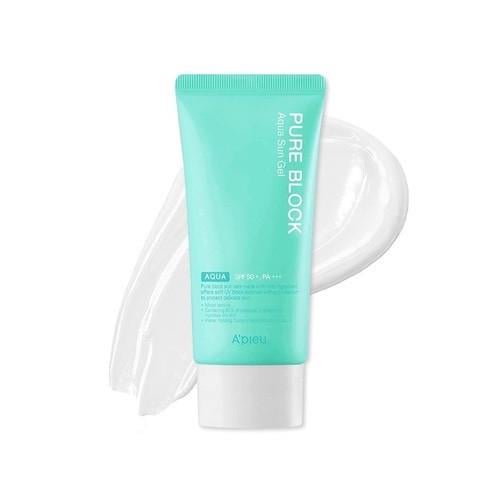 Гель для лица солнцезащитный A'pieu Pure Block Aqua Sun Gel SPF50+/Pa+++ 50 мл (1838381765)