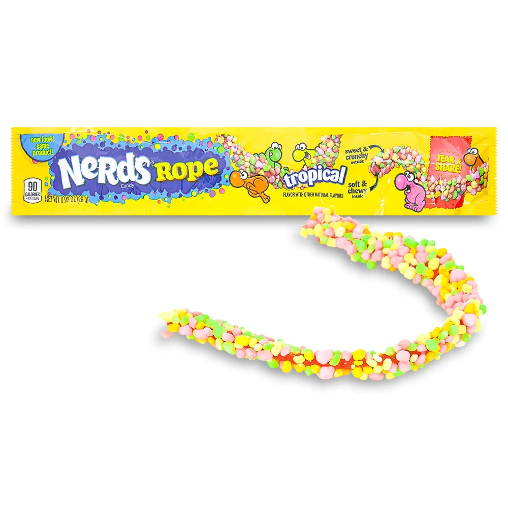 Драже Nerds Rope Tropical 90 г (1728624490)