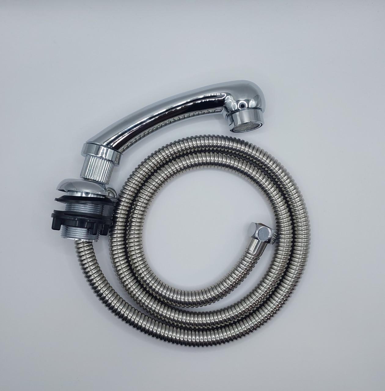 Змішувач одноважільний для перукарської мийки ДенІС professional з душиком (2372382580) - фото 7 Змішувач одноважільний для перукарської мийки ДенІС professional з душиком (2372382580) - фото 7