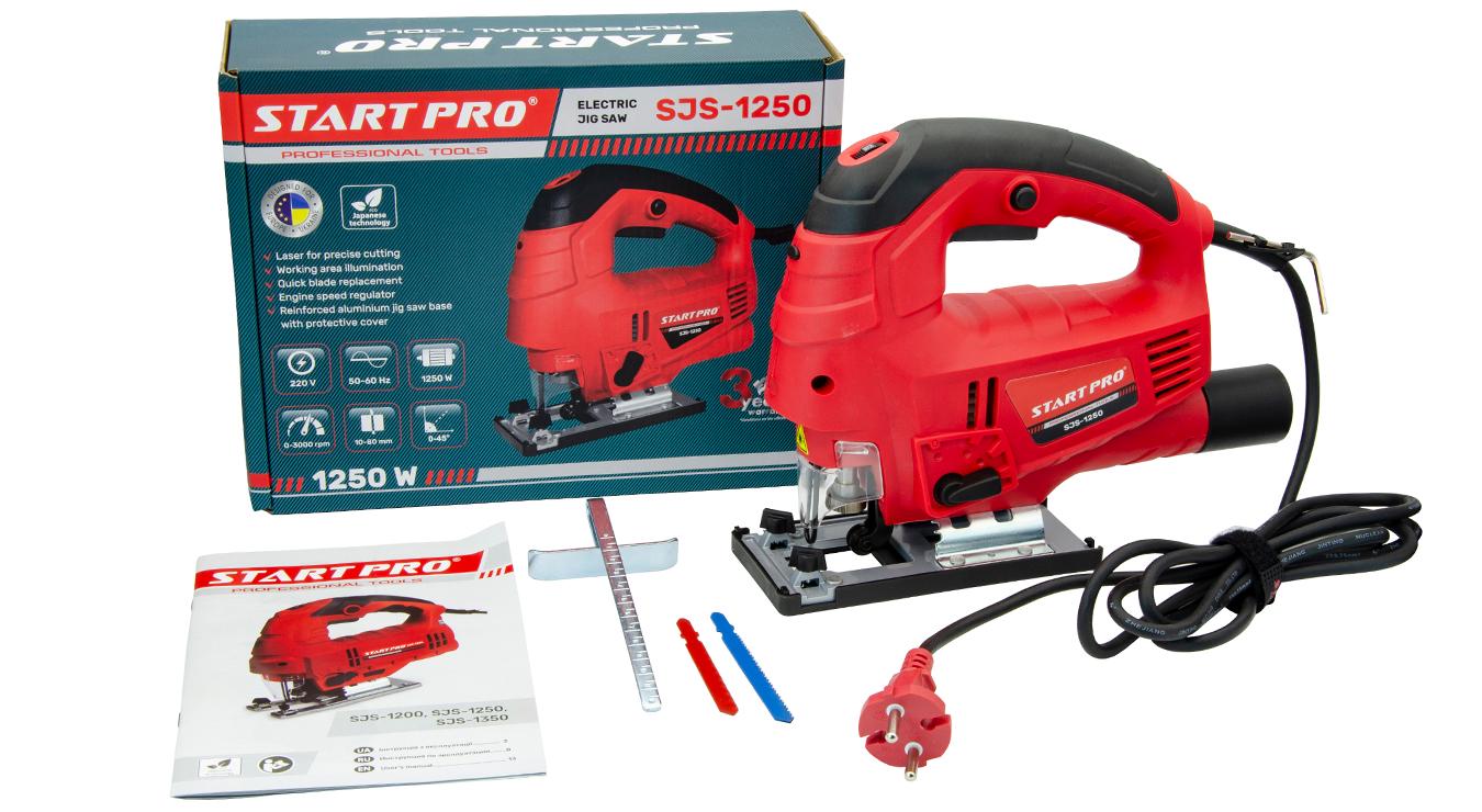 Лобзик електричний Start Pro SJS-1250 (24168100) - фото 10 Лобзик електричний Start Pro SJS-1250 (24168100) - фото 10