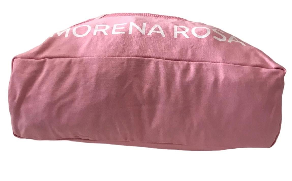 Сумка пляжна жіноча літня з тканини та сітки на блискавці Рожевий (HA320) - фото 3 Сумка пляжна жіноча літня з тканини та сітки на блискавці Рожевий (HA320) - фото 3