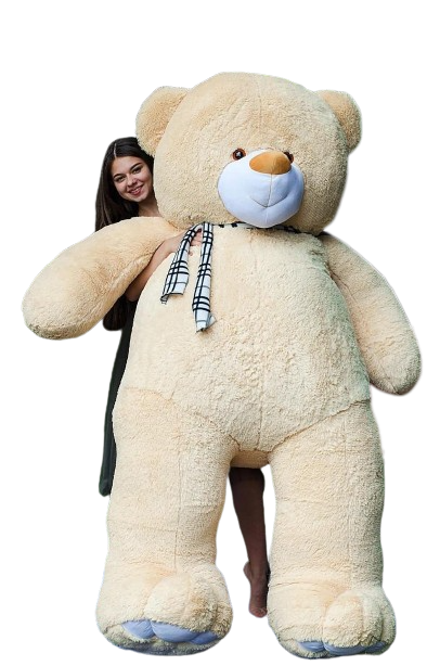 Ведмідь плюшевий HappyDays Ветлі 2,5 м Персиковий (Vetli25005)