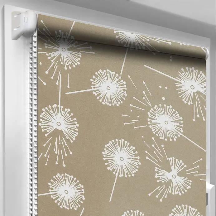 Рулонная штора Sun Window Цветы ВЗ 78х160 см 5428/2 Коричневый (11642765)