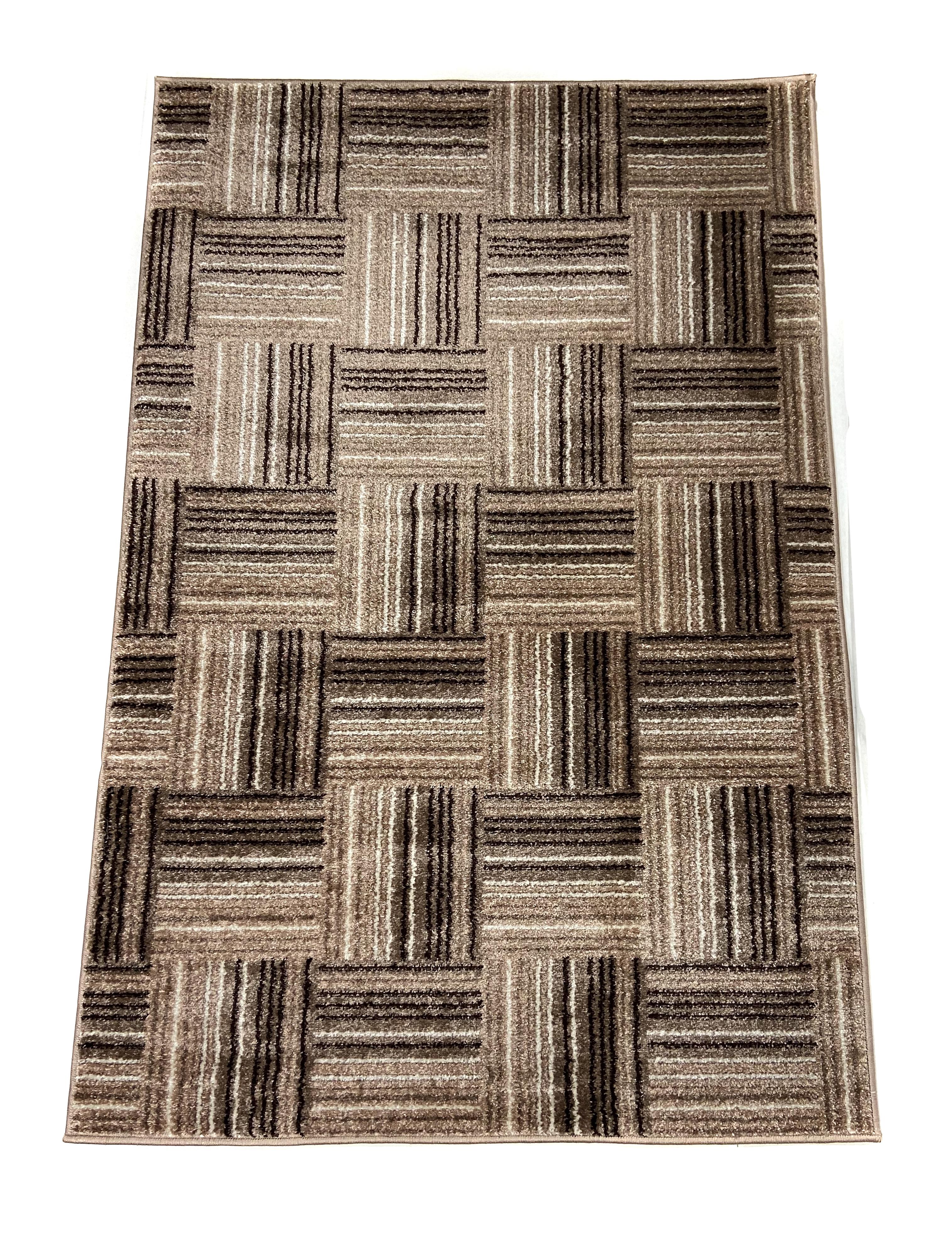 Ковер з невысоким ворсом Espresso 150x400 см Бежевый (02596AB10)