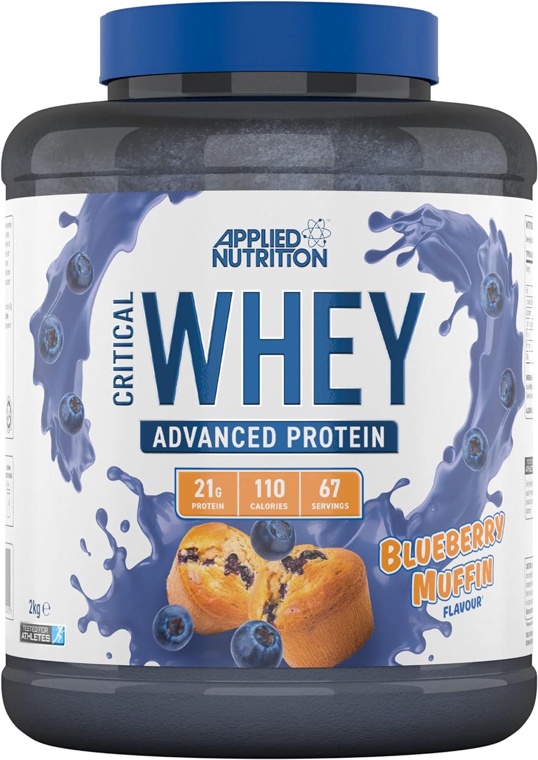 Протеин Applied Nutrition Critical Whey Blueberry Muffin 2000 г