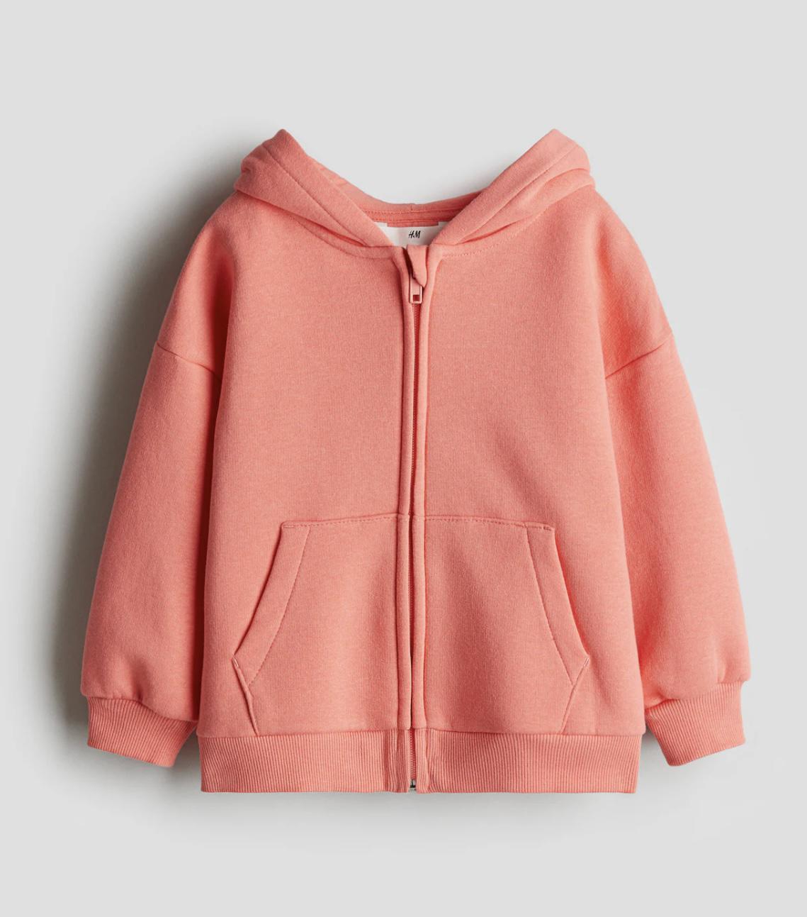 Худи детское H&M 134-140 см Розовый (422)