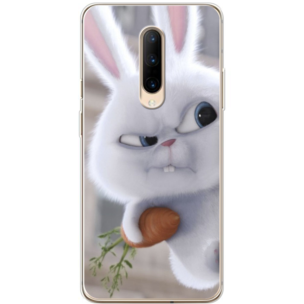 Чохол BoxFace OnePlus 7 Pro Rabbit Snowball Прозорий силікон (37257-up1116-37257)