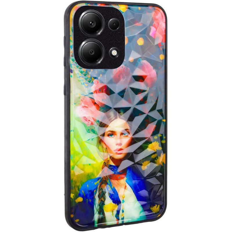 Противоударный TPU+PC чехол Prisma Ladies для Xiaomi Redmi Note 13 Pro 4G / Poco M6 Pro 4G Peonies