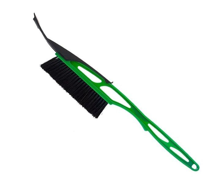 Щітка автомобільна та скребок Bi-plast Small 41 см Зелений (MR12655)