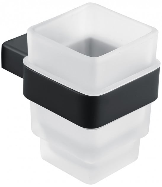 Стакан для зубных щеток ASIGNATURA Unique 85601802 черный