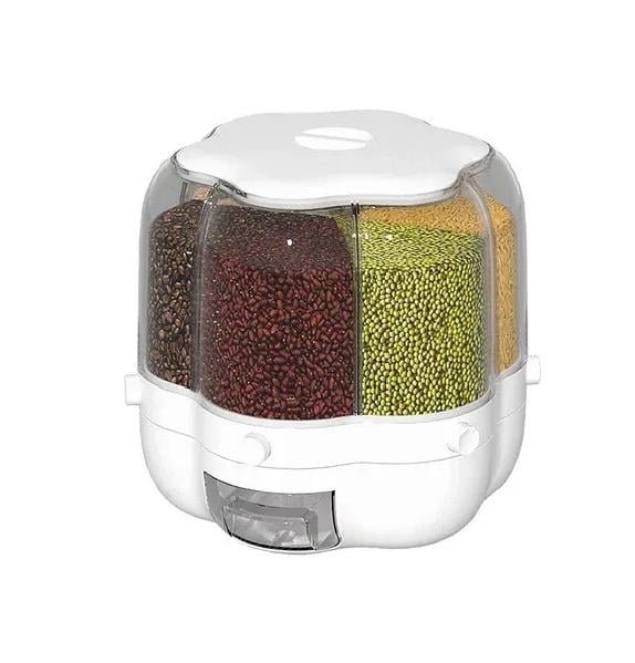 Органайзер для круп с дозатором фигурный 8 л (18311467)