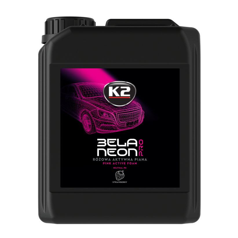 Активная розовая пена K2 Bela Neon Pro клубника 5 л (D0155) Активная розовая пена K2 Bela Neon Pro клубника 5 л (D0155)