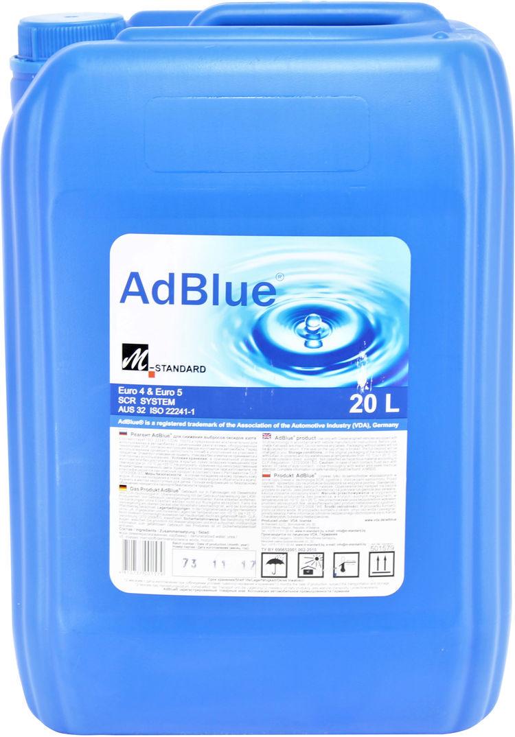 Топливная присадка Беларусь SCR AdBlue для снижения выбросов оксидов азота 20 л (0125130)