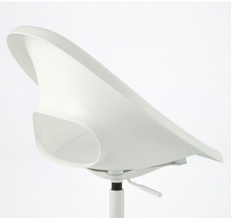 Крісло обертове LOBERGET/MALSKÄR Білий (29464737) - фото 2 Крісло обертове LOBERGET/MALSKÄR Білий (29464737) - фото 2