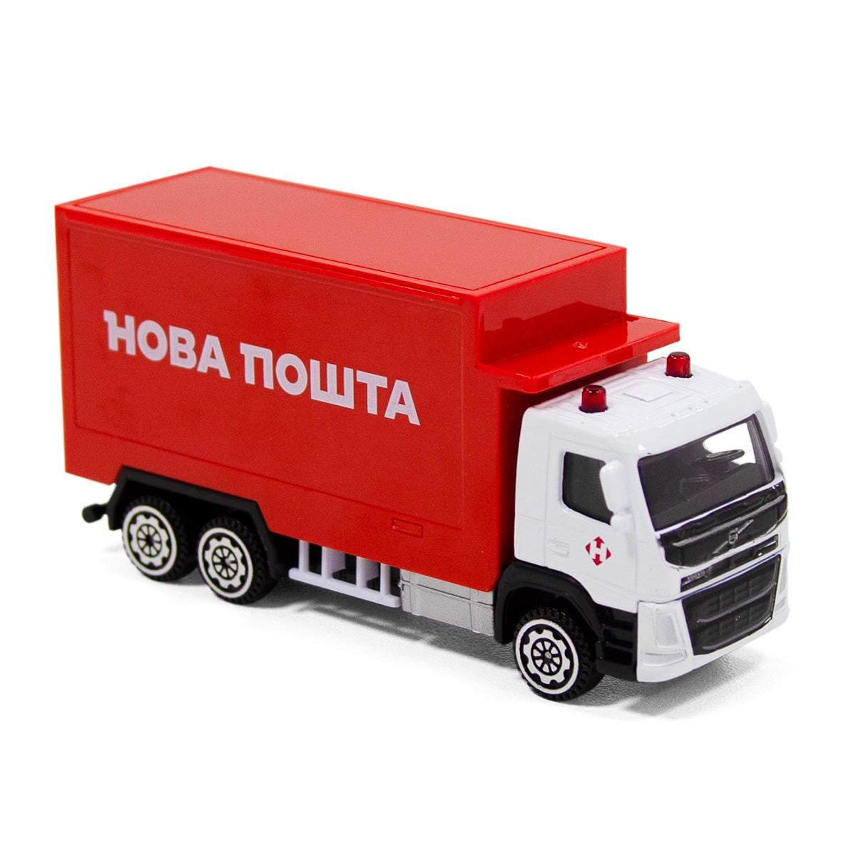 Автомодель іграшкова дитяча VOLVO НОВА ПОШТА - фото 9