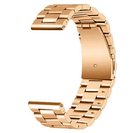 Металлический ремешок для часов Huawei Watch GT/GT Active 46 мм Rose Gold (1030397994)