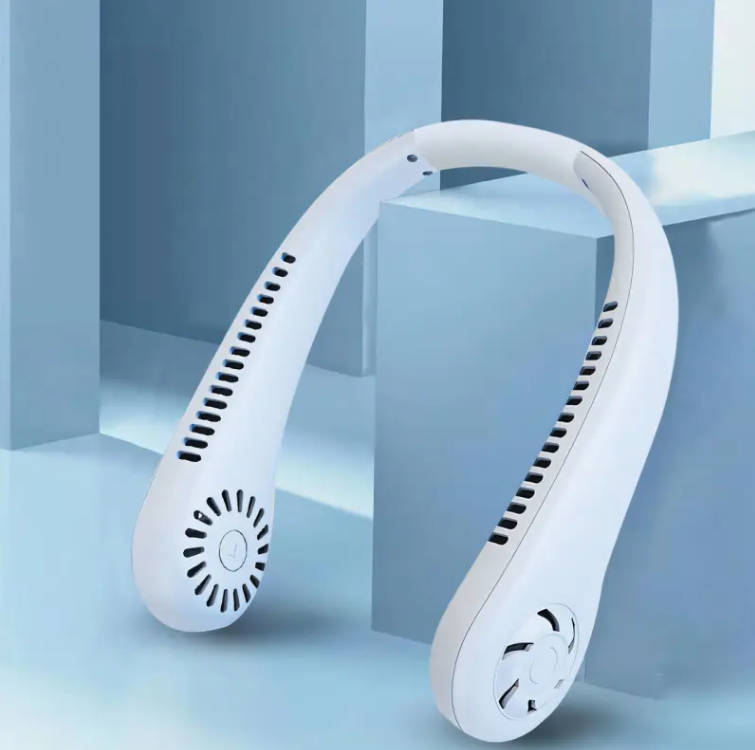 Вентилятор безлопатевий на шию MM04 акумуляторний 3 режими охолодження Білий (2479517704) - фото 11 Вентилятор безлопатевий на шию MM04 акумуляторний 3 режими охолодження Білий (2479517704) - фото 11