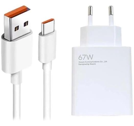 Зарядное устройство Mijia 67W Charging Combo Type-A BHR6035EU