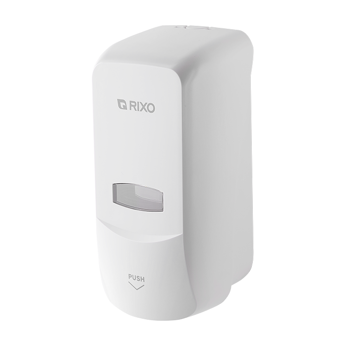 Дозатор для рідкого мила Rixo Grande S369W 1000 мл Білий
