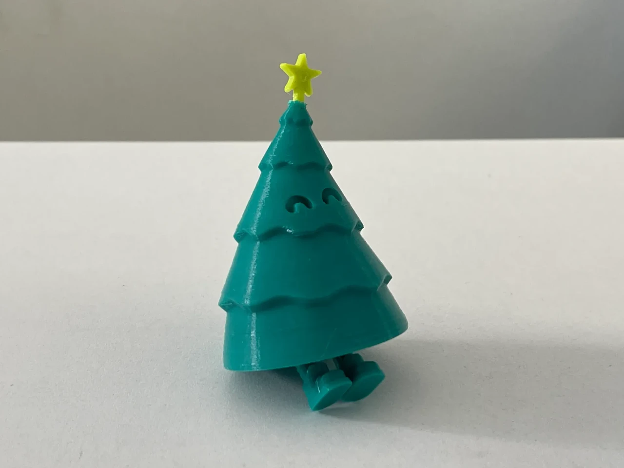 Декоративная елка Cute Christmas Tree With Shoes Print in Place 8 см 3D-печать
