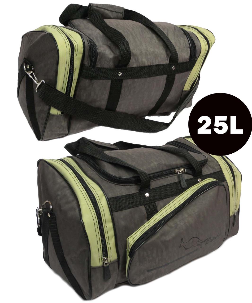 Спортивна сумка на плече Wallaby 271-2 25 л Хакі - фото 5