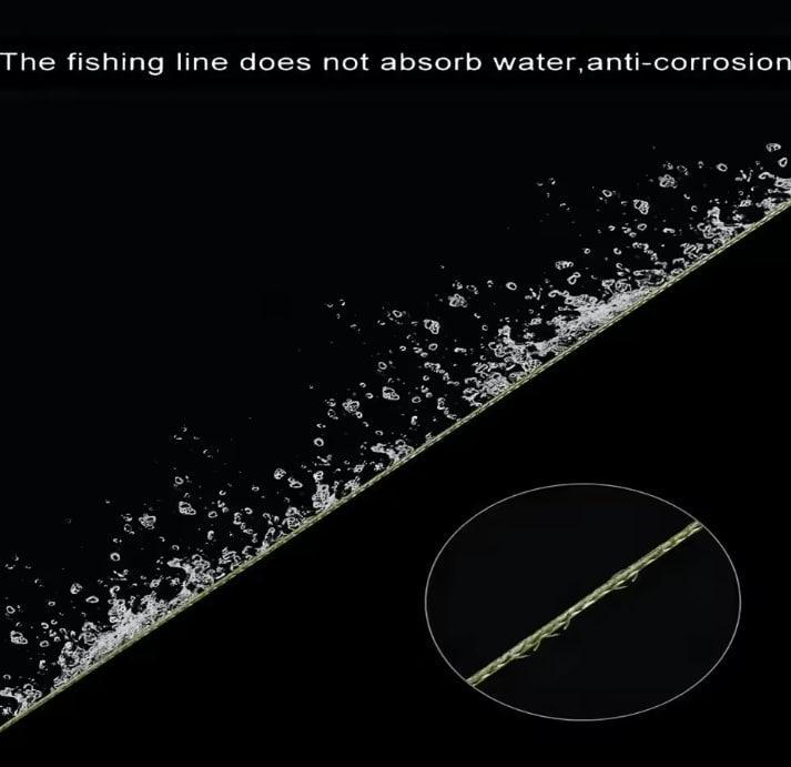 Плетена нитка хакі Line Think GOAL чотирижильний шнур для риболовлі 0,128 мм 300 м - фото 3 Плетена нитка хакі Line Think GOAL чотирижильний шнур для риболовлі 0,128 мм 300 м - фото 3