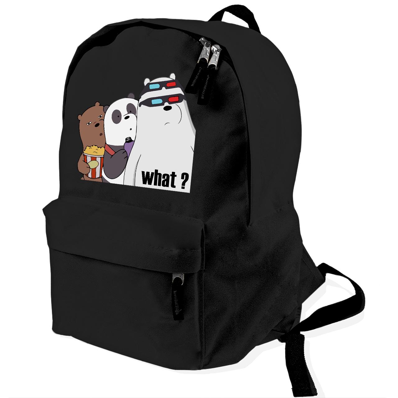 Рюкзак детский We Bare Bears Черный (9263-2902-BK)