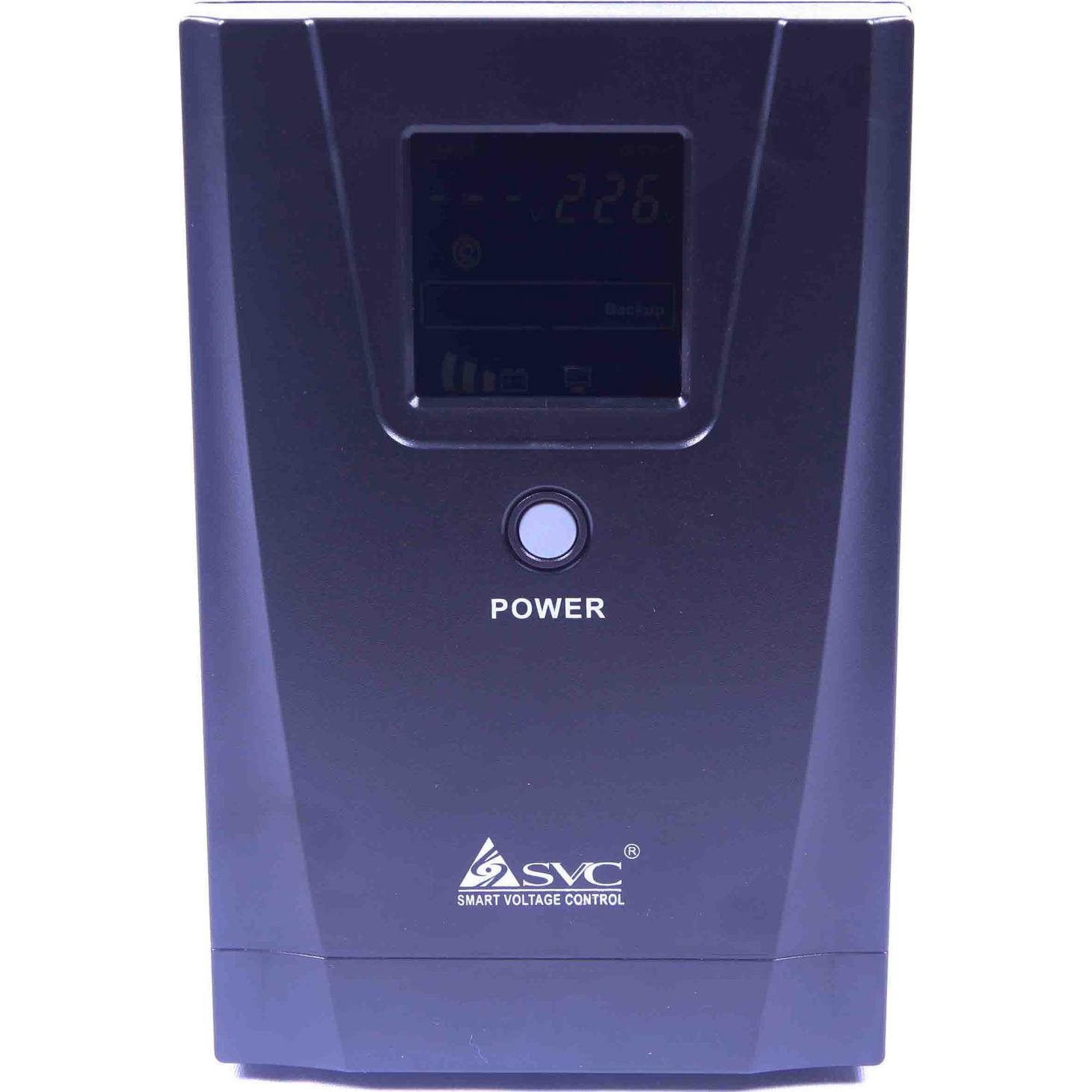 Источник бесперебойного питания SVC VP-2000-LCD (108218) - фото 2 Источник бесперебойного питания SVC VP-2000-LCD (108218) - фото 2