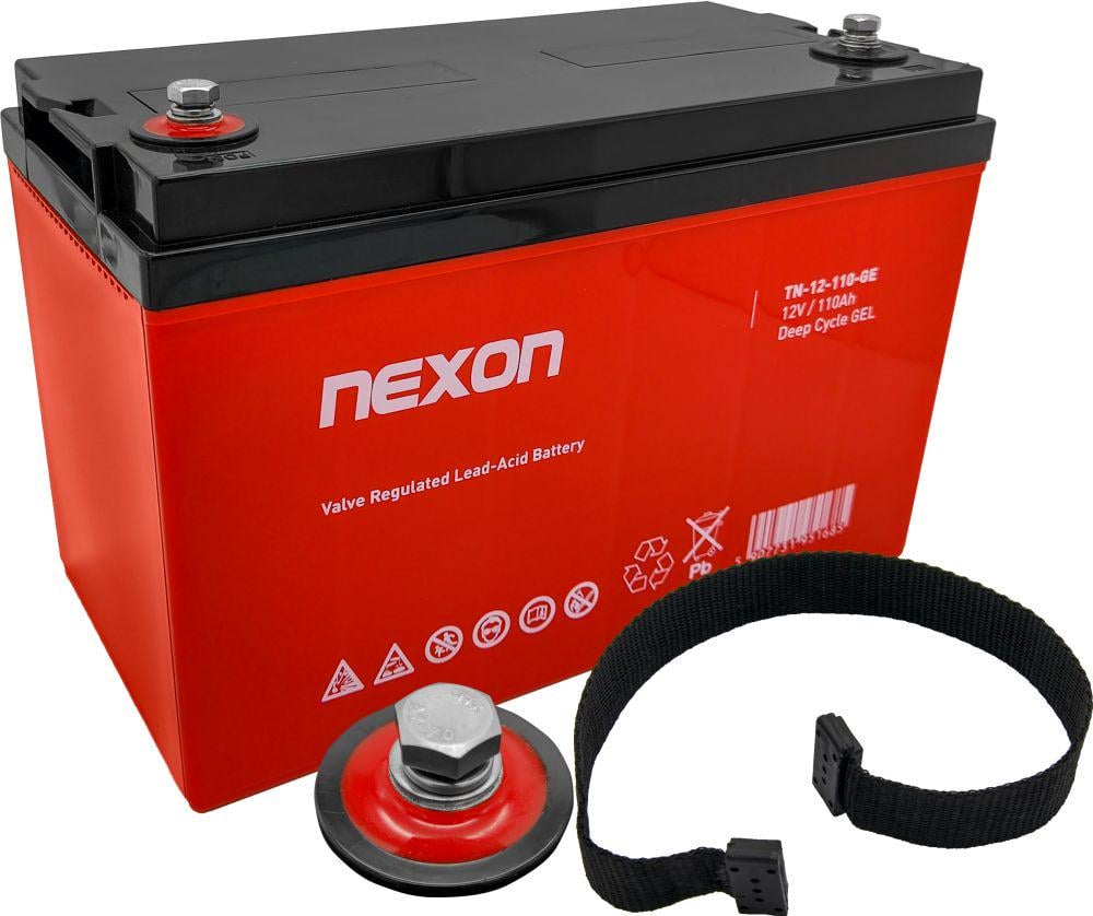 Акумулятор гелевий NEXON 110 Ah 12 V GEL