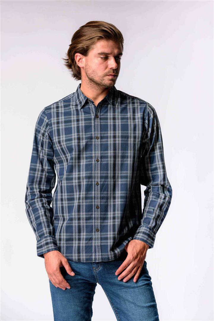 Сорочки чоловічі Kvl 10202152 L Синій - фото 2