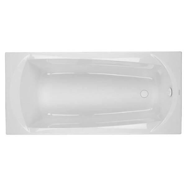 Ванна акрилова Devit Sigma 16075130N з ніжками та рамою 160х75 см