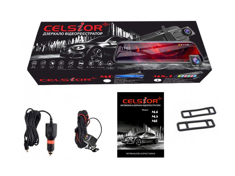 Зеркало с видеорегистратором Celsior DVR-M6 - фото 5 Зеркало с видеорегистратором Celsior DVR-M6 - фото 5