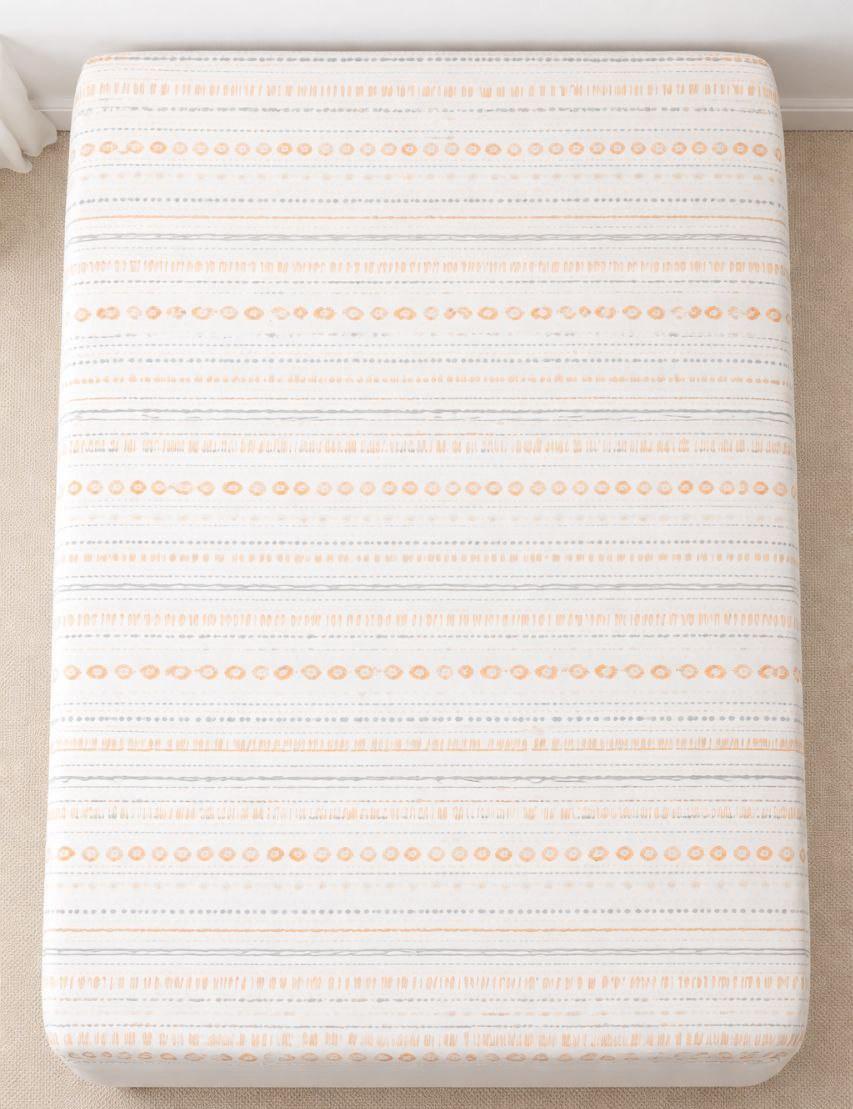 Простынь PaniPava Теплый песок бязь 180х220 см Бежевый (207945957)